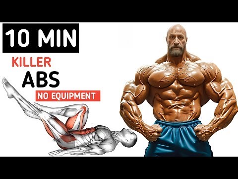 10 Min Killer Abs Workout | No Equipment | Pamela Reif Inspired ‪@ManiacMuscle0‬