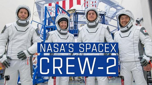 60K views · 550 shares |  NASA's SpaceX Crew-2 mission is GO for launch to the International Space Station! Four astronauts are set for liftoff aboard their Crew Dragon Endeavour spacecraft on Thurs., April 22 at 6:11 a.m. EDT from NASA's Kennedy Space Center in Florida. Set a reminder to watch live, starting at 2 a.m.: youtu.be/Gydib0TeT34 | NASA - National Aeronautics and Space Administration | Facebook