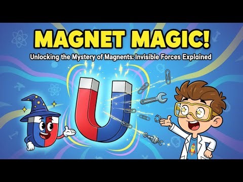 Unlocking the Mystery of Magnets: Invisible Forces Explained | Magnetic Forces & How Magnets Work