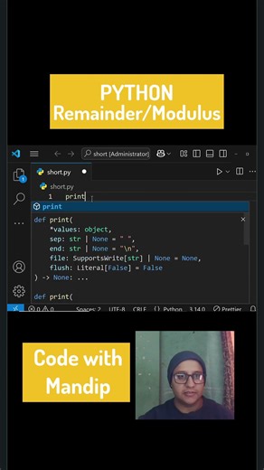 Python - Remainder or Modulus