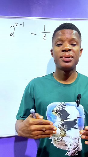 Exponential equation.