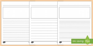 Blank Journal Writing Templates