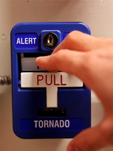 Creepy Tornado Siren Sound - System Test 22