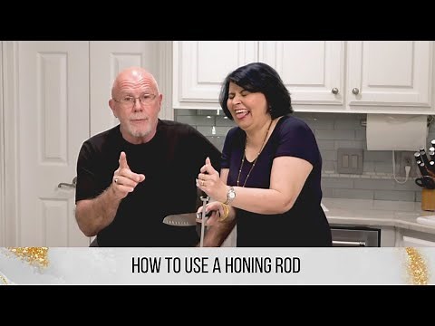 HOW TO USE A HONING STEEL - REALIGN YOUR KNIVES WITH A HONING ROD