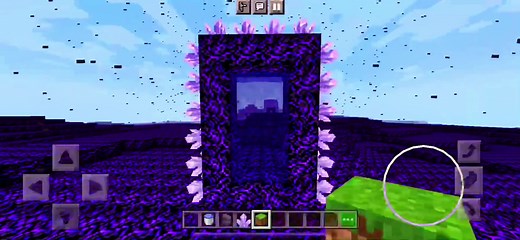 How to Make a Secret Portal with Crying Obsidian in Minecraft