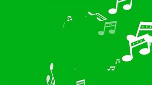 Musical notes backgrounds animation , music notes background animation