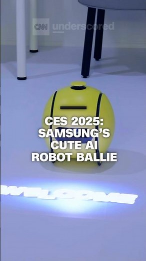 CES 2025: Samsung's new AI robot assistant Ballie