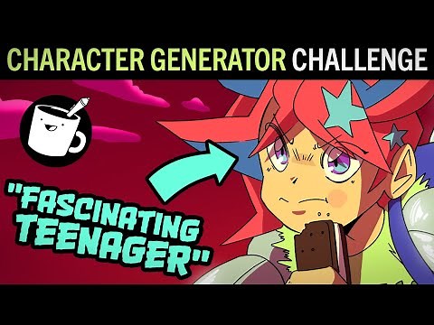 Artists Draw Randomly Generated Characters