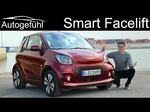 Smart EQ fortwo Facelift FULL REVIEW Cabrio vs Coupé comparison - what’s new?