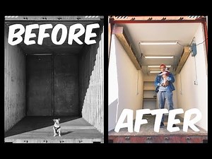 SHIPPING CONTAINER WORKSHOP BUILD: INSULATION!