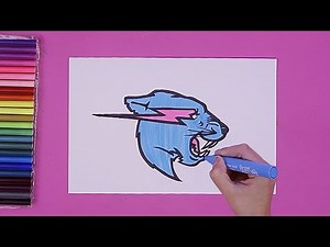How to draw Mr. Beast Logo
