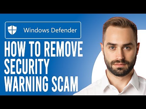 How to Remove Windows Defender Security Warning (Remove Windows Defender Security Warning Scam)