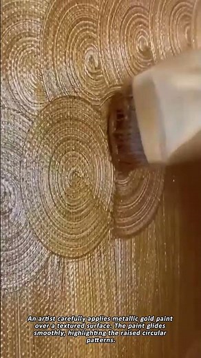 Creating Stunning Gold Textured Wall Art