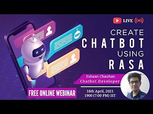 Create Chatbot using RASA | Eshaan Chauhan
