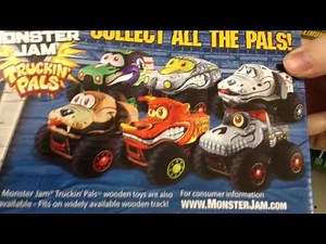 NEW for FALL 2017 MONSTER JAM TRUCKIN' PALS PLUSH TRUCKS!