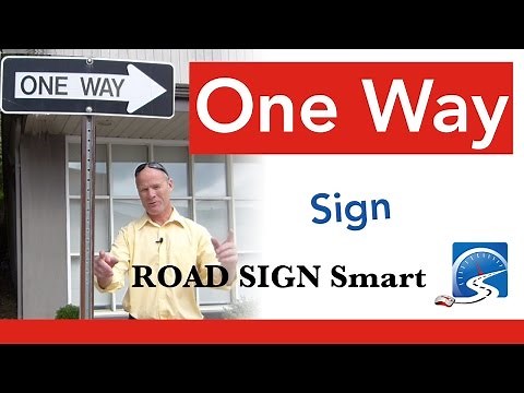 One-Way Sign :: Do Not Enter Sign | Pass a Road Test Smart