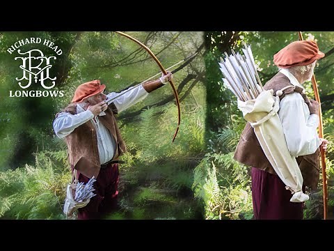 make a medieval tudor arrow bag quiver for English Longbow and Warbow arrows