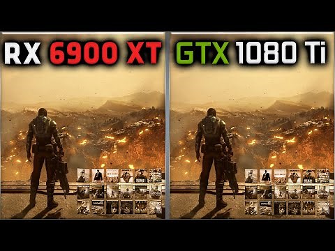 RX 6900 XT vs RTX 1080 Ti Benchmark – 59 Tests