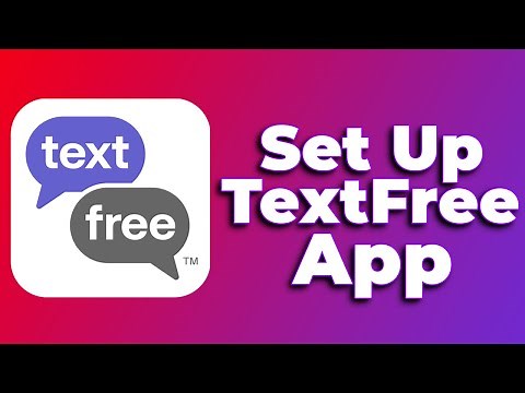 How to Set up Textfree App?❗(2024) (Tutorial)✅