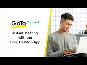 Instant Meeting with the GoTo Desktop App