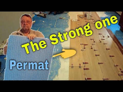 Blanke Permat. Explained, How to Install The Strongest Tile Floor uncoupling Underlayment