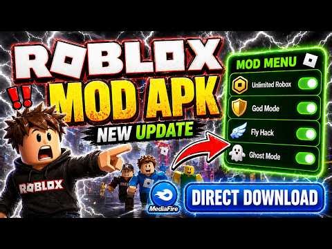 Roblox Mod Menu | Unlimited Robux | Roblox Mod Apk 2026 | Roblox MOD MENU Unlimited Robux