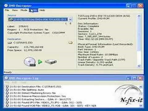 how to use dvd decrypter to back up your movies