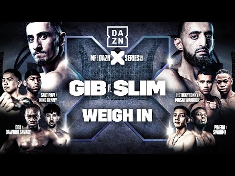 MISFITS & DAZN X SERIES 19 | QATAR: THE SUPERCARD | JARVIS VS. BEN WILLIAMS WEIGH IN LIVE