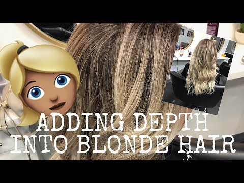 ADDING DEPTH INTO BLONDE HAIR | BEADED WEFT EXTENSIONS