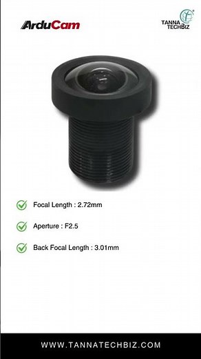 Arducam 140° Ultra Wide Angle M12 Lens for Raspberry Pi HQ Camera | Unmatched Field of View!