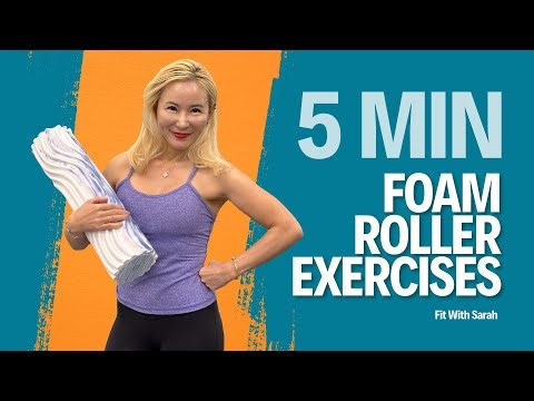 Full-Body Foam Roller Exercises | 5 minute Routine