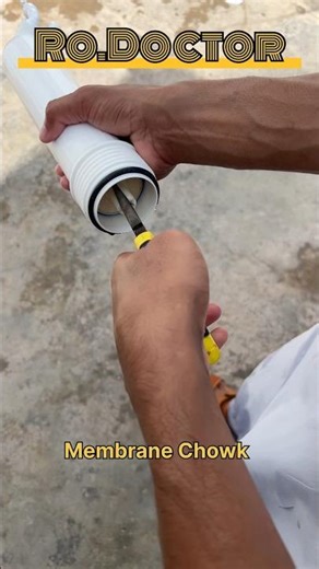 How to membrane change domestic Ro plant #roplant #water #filter #rosystem #trending #plumber