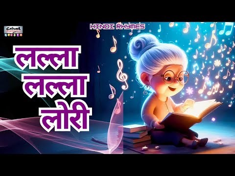 Lalla Lalla Lori | लल्ला लल्ला लोरी | Hindi Nursery Rhymes | Kids Songs | Balgeet | 4k