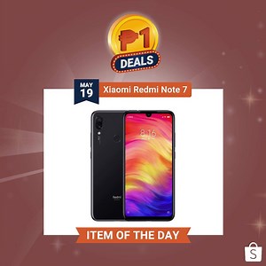 Tuloy-tuloy lang ang amazing ₱1 Deals from Shopee because you can get a Xiaomi Redmi Note 7 today ng ISANG PISO lang! 👍 Tandaan na pwede niyo na rin gamitin ang Shopee coins niyo in playing. . Learn more about Shopee ₱1 Deals here: https://shopee.ph/m/piso-deals | Shopee
