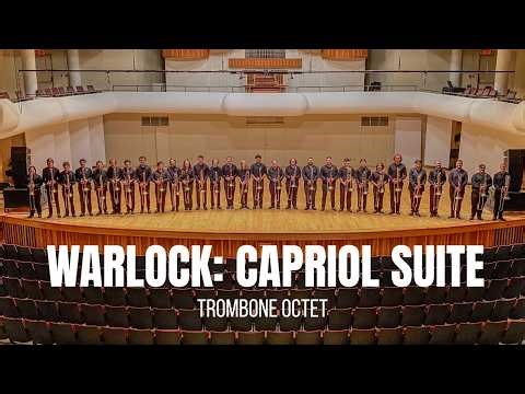 Capriol Suite - Peter Warlock arr. Brian Lynn Movements 1, 2, and 6 | UA Trombone Octet