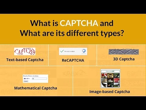 What is CAPTCHA and What are Its Different Types?