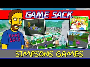 Simpsons Games - Game Sack