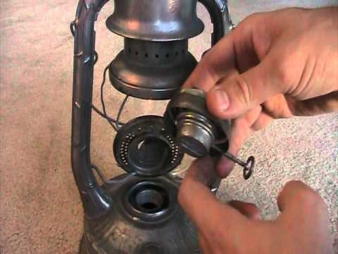 Dietz Lantern Disassembly