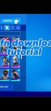 Ezfn download tutorial!