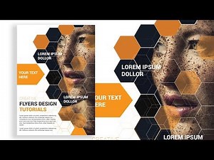 How To Design A Poster / Flyer Illustrator Tutorial