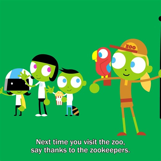38K views · 304 reactions | Zoos are great! Thanks, zookeepers! #NationalZookeeperWeek | PBS KIDS | Facebook