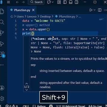 string upper function in python | upper() method #shorts #pythontricks #python.