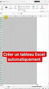 Create an Excel spreadsheet automatically