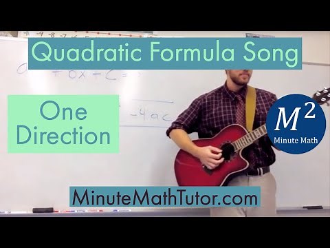 The Quadratic Formula Song - One Direction Cover