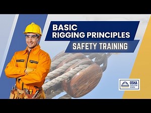 Master Basic Rigging Principles | Prevent Accidents | Workplace Safety Certification