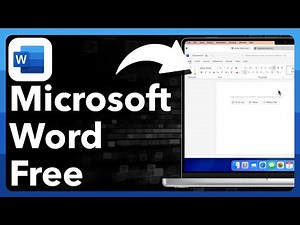 How To Get Microsoft Word For Free On Mac