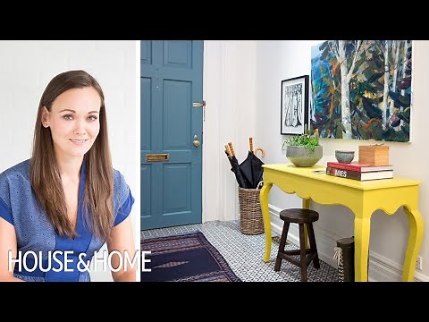 Interior Design – Must-See Entryway Makeover With Paint