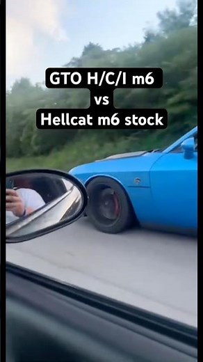 Ls2 GTO vs Hellcat! #gto #hellcat #race #ls
