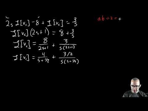 6.1.7 An RC Circuit Example (Laplace Transform)