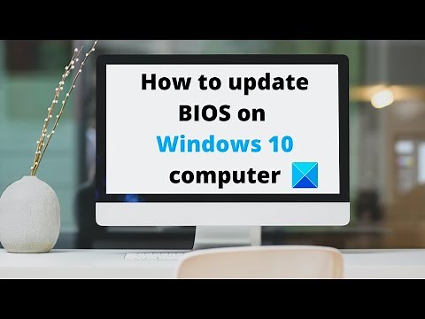 How to update BIOS on Windows 11 computer